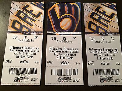 cubs brewers tickets